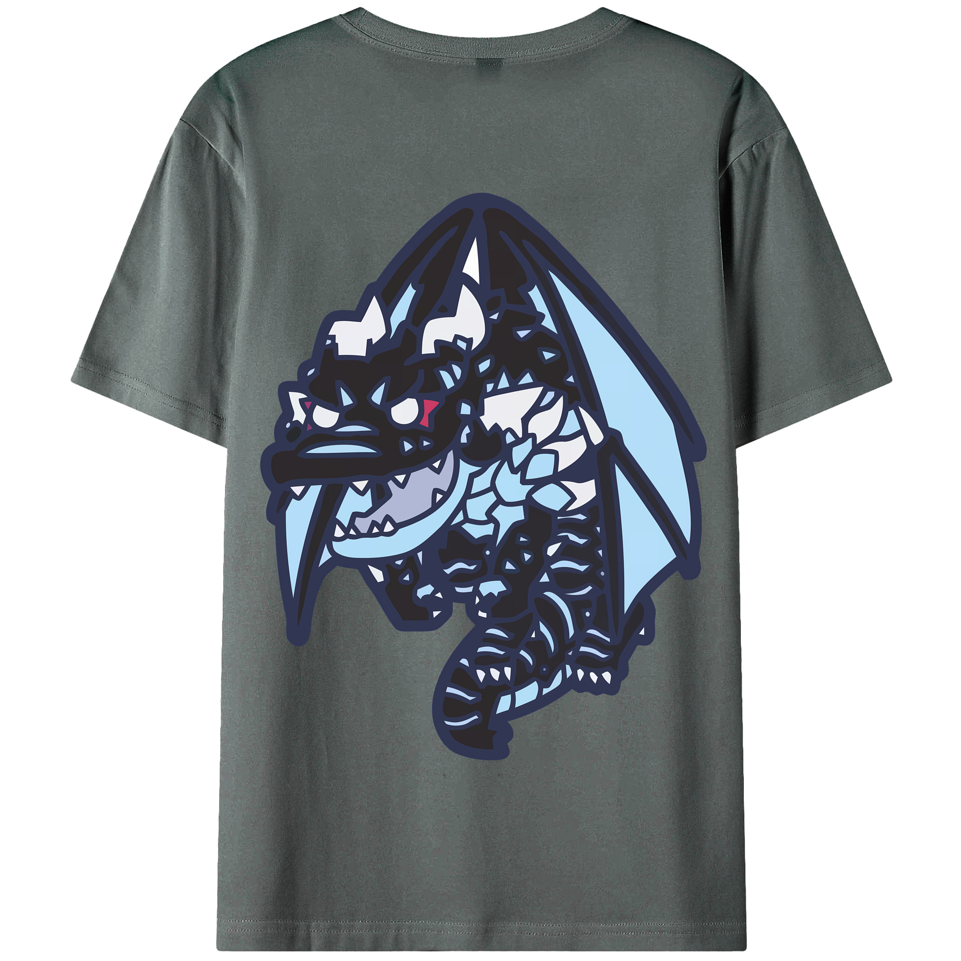 （画像用） 転スラ Regarding Reincarnated to Slime 綿100％半袖Tシャツ（背面プリント）